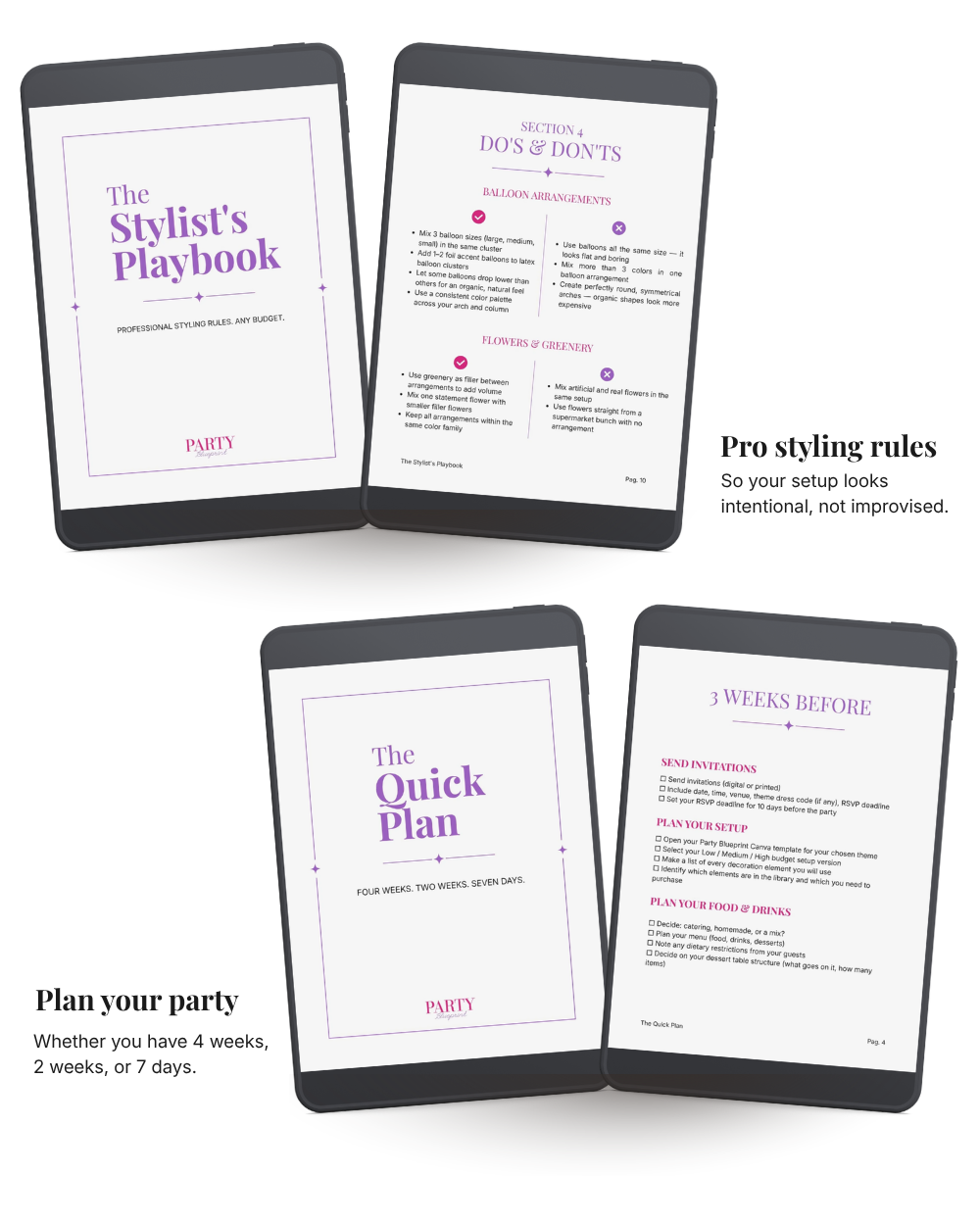 Party Blueprint — The Complete Bundle